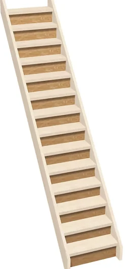 Kordo Accessoire D'Escalier<Contremarche escalier droit Normandie sapin