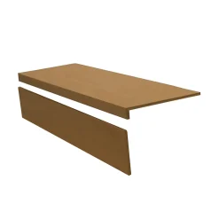 Fortia Contremarche chêne 20 x 100 cm vendue par 2- Accessoire D'Escalier