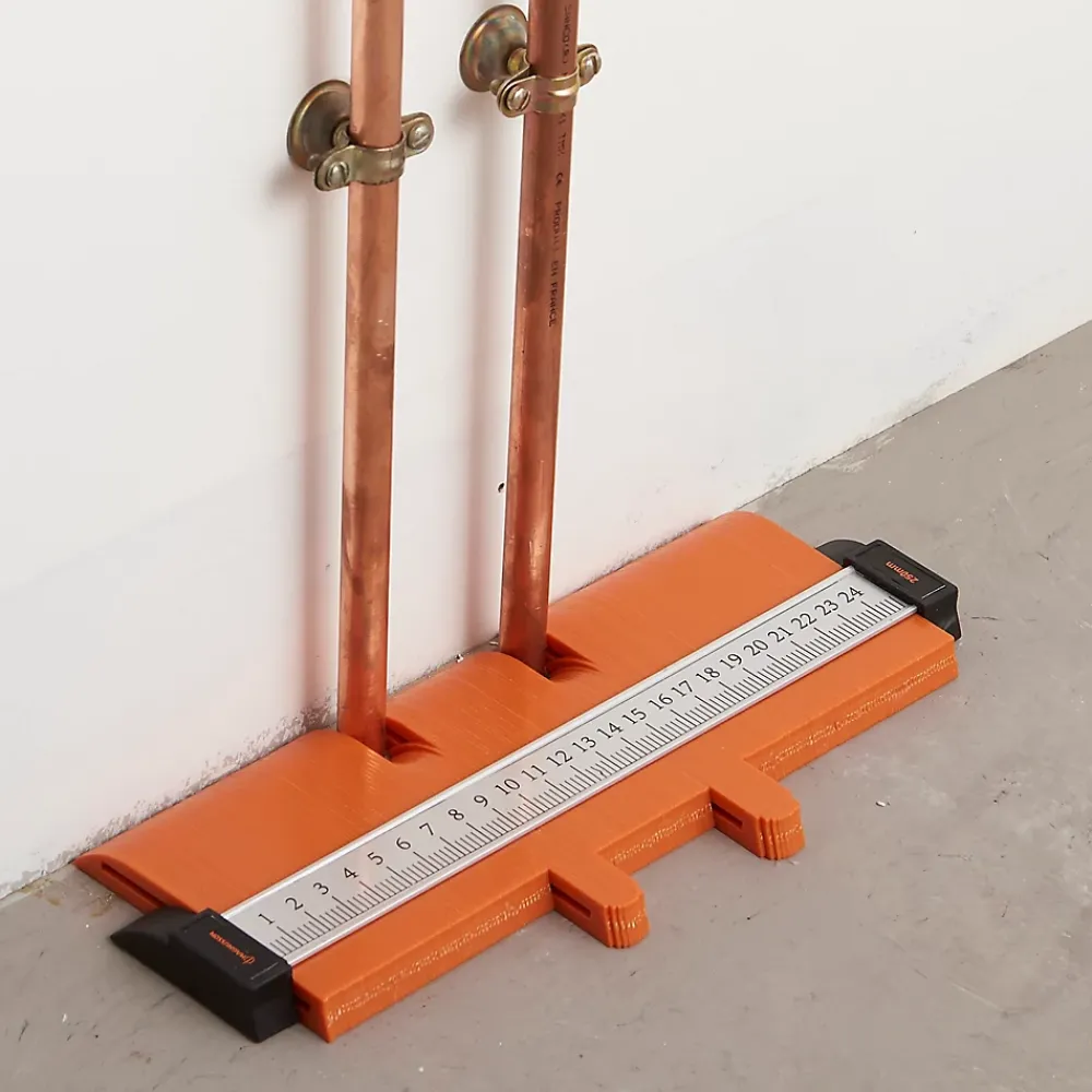 Magnusson Copieur de profil 250 mm acier et polypropylène- Outils Parquet Et Sol Stratifié