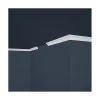 Decoon Corniche de Plafond Décorative - Modèle raffiné - Polystyrène - 200x2,2x2,2 cm- Moulure Et Rosace De Plafond