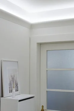 Noel & Marquet Corniche NMC ARSTYL IL2 Moulure décorative Corniche de plafond Éclairage indirect- Moulure Et Rosace De Plafond