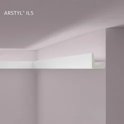 Noel & Marquet Moulure Et Rosace De Plafond<Corniche NMC ARSTYL IL5 Moulure décorative Corniche de plafond Éclairage indirect