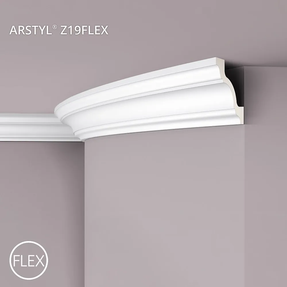 Noel & Marquet Moulure Et Rosace De Plafond<Corniche NMC ARSTYL Z19 Flex Moulure décorative flexible