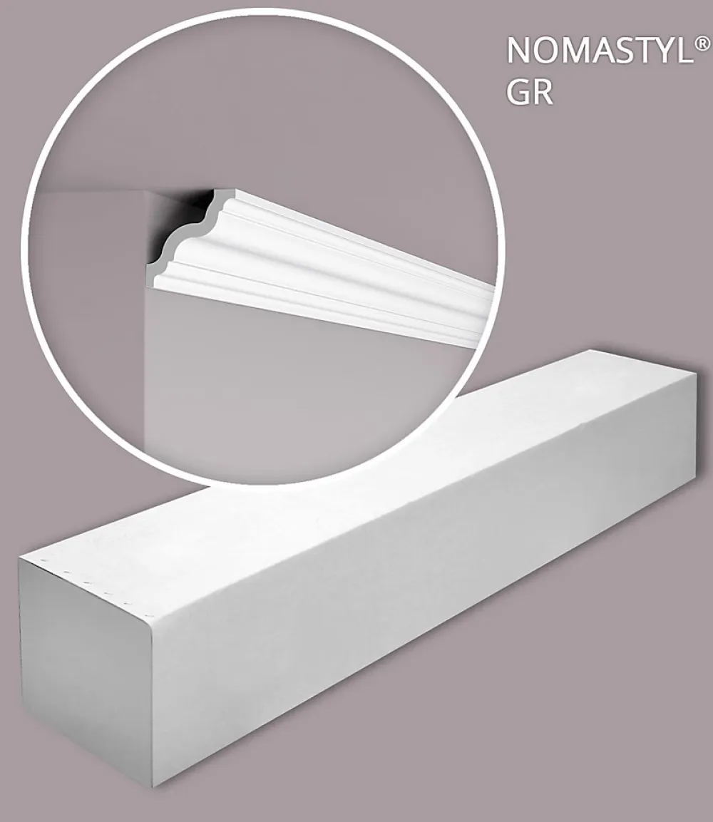 Noel & Marquet Moulure Et Rosace De Plafond<Corniche NMC GR-box-10 NOMASTYL 1 carton 10 pièces Moulure décorative
