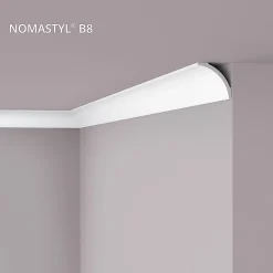 Noel & Marquet Corniche NMC NOMASTYL B8 Moulure décorative Corniche de plafond- Moulure Et Rosace De Plafond