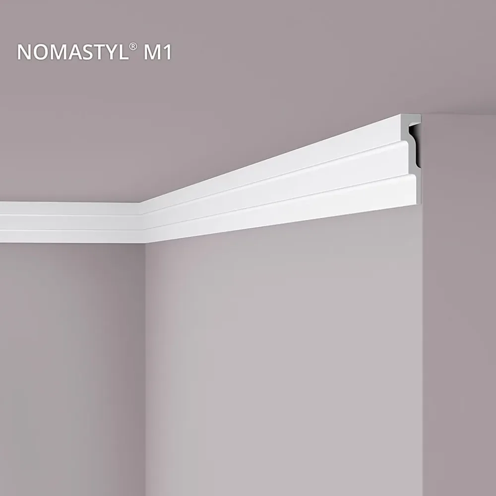 Noel & Marquet Moulure Et Rosace De Plafond<Corniche NMC NOMASTYL M1 Moulure décorative Corniche de plafond