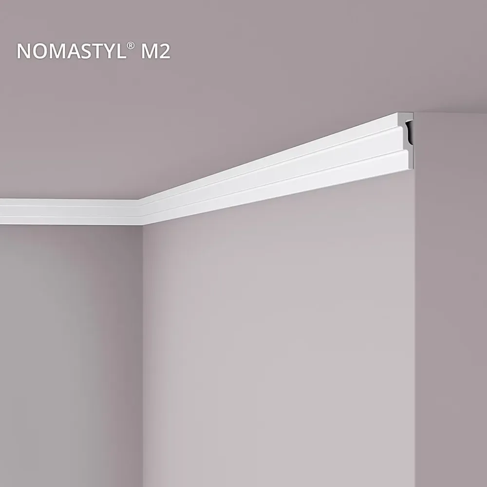 Noel & Marquet Corniche NMC NOMASTYL M2 Moulure décorative Corniche de plafond- Moulure Et Rosace De Plafond