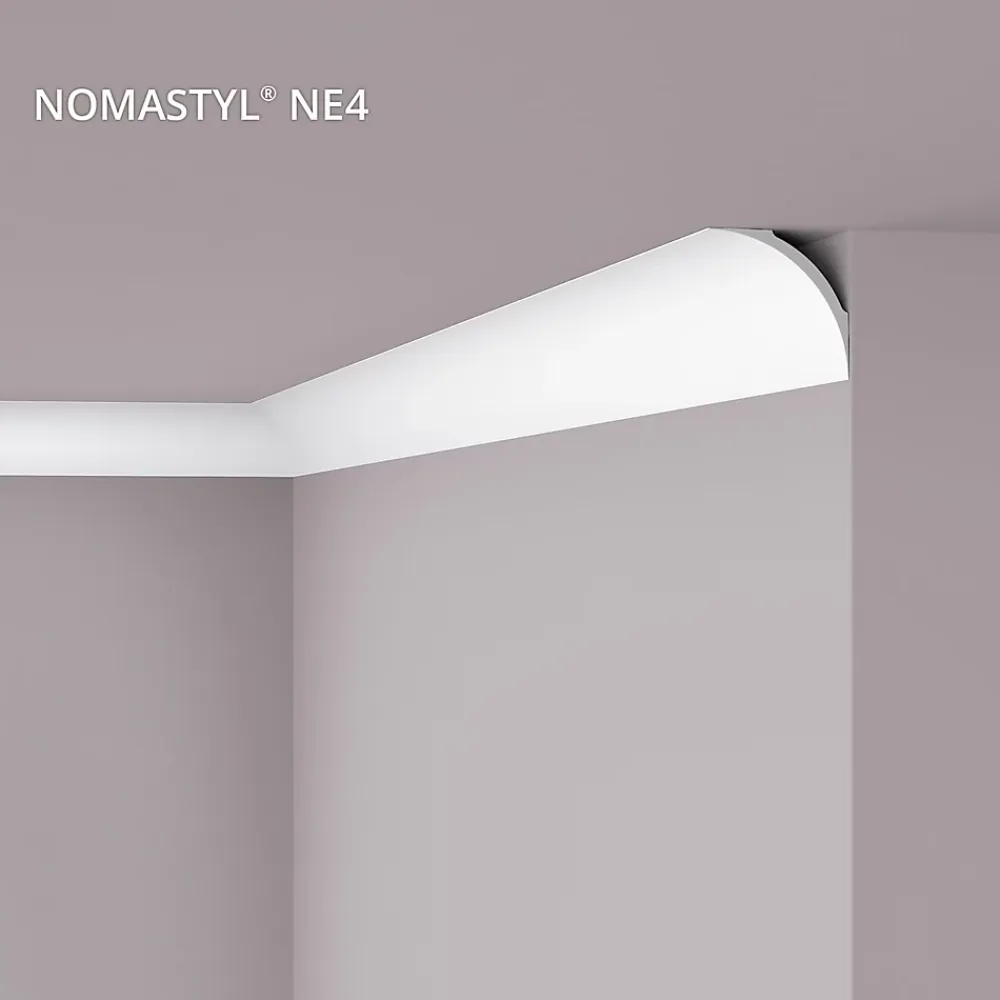 Noel & Marquet Moulure Et Rosace De Plafond<Corniche NMC NOMASTYL NE4 PURE Moulure décorative Corniche de plafond