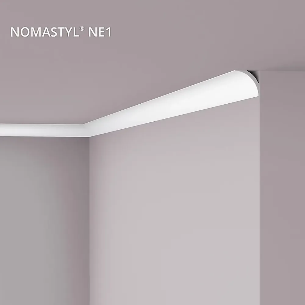 Noel & Marquet Moulure Et Rosace De Plafond<Corniche NMC NOMASTYL NE1 PURE Moulure décorative Corniche de plafond