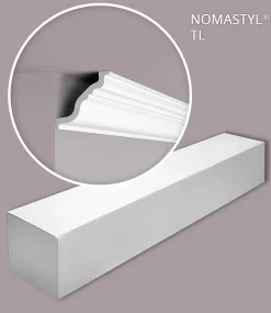 Noel & Marquet Corniche NMC TL-box NOMASTYL 1 carton 18 pièces Moulure décorative- Moulure Et Rosace De Plafond