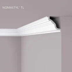 Noel & Marquet Corniche NMC TL-box-10 NOMASTYL 1 carton 10 pièces Moulure décorative- Moulure Et Rosace De Plafond