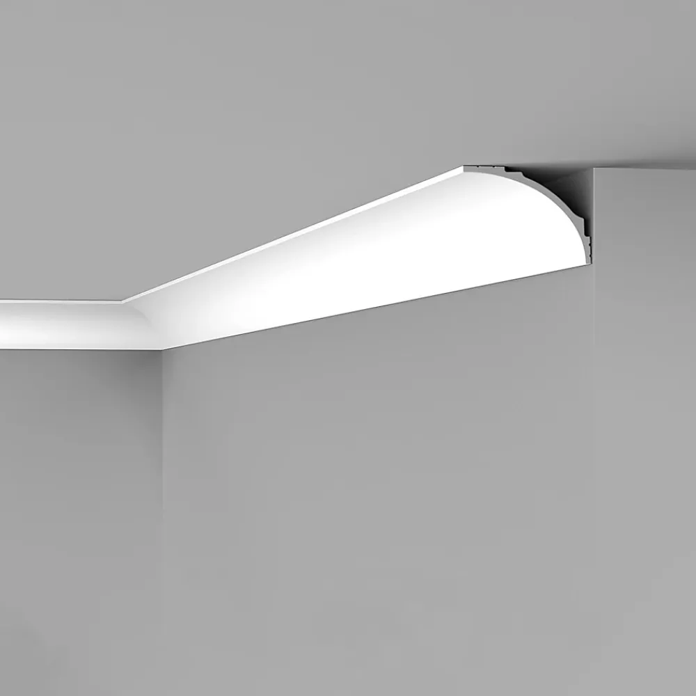 Noel & Marquet Moulure Et Rosace De Plafond<Corniche NMC WALLSTYL IL18 Moulure décorative Moulure en stuc Éclairage indirect