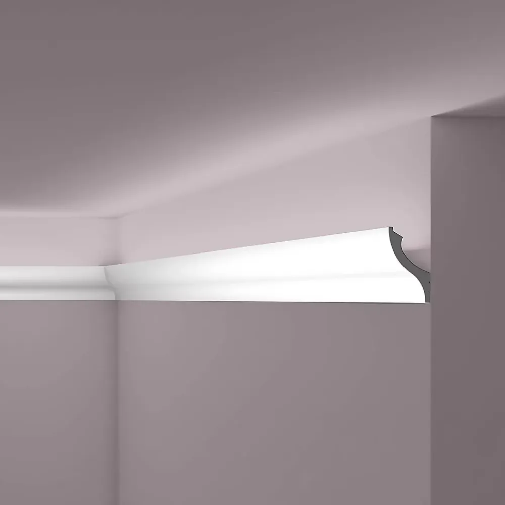 Noel & Marquet Corniche NMC WALLSTYL IL13 Moulure décorative Moulure en stuc Éclairage indirect- Moulure Et Rosace De Plafond