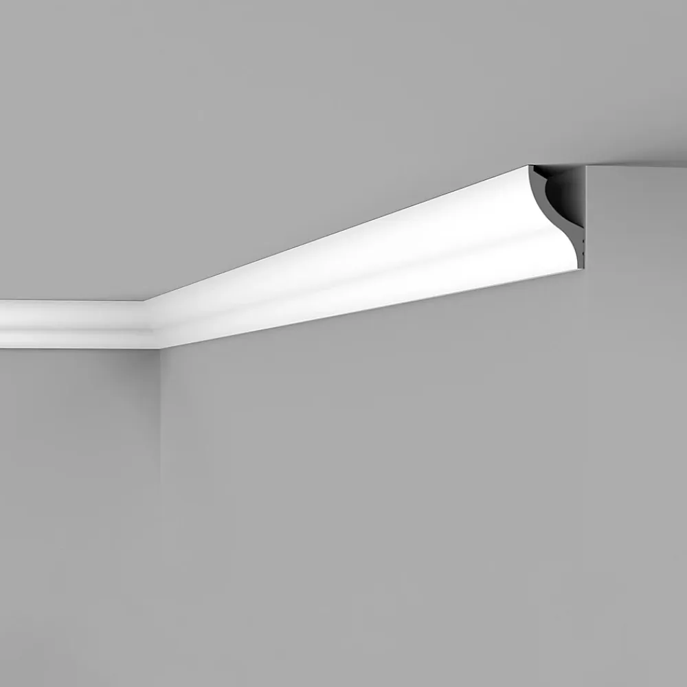 Noel & Marquet Corniche NMC WALLSTYL IL13 Moulure décorative Moulure en stuc Éclairage indirect- Moulure Et Rosace De Plafond
