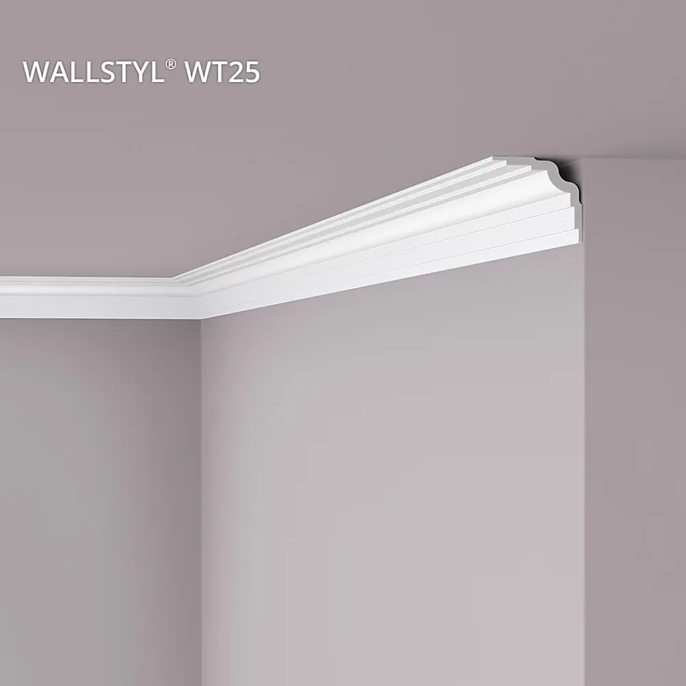 Noel & Marquet Corniche NMC WALLSTYL WT25 Moulure décorative Corniche de plafond- Moulure Et Rosace De Plafond