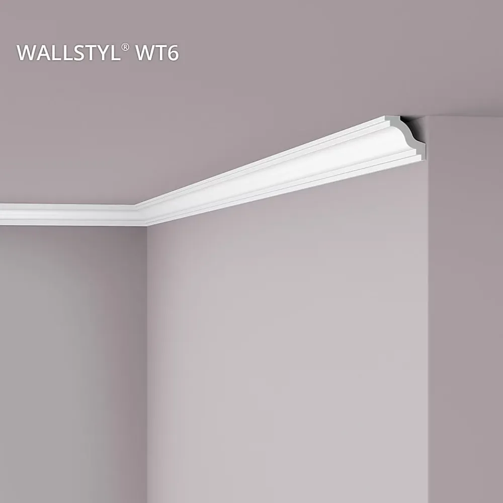 Noel & Marquet Moulure Et Rosace De Plafond<Corniche NMC WALLSTYL WT6 Moulure décorative Corniche de plafond