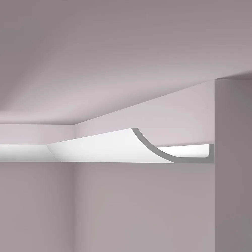 Noel & Marquet Moulure Et Rosace De Plafond<Corniche NMC WALLSTYL WT4 Moulure décorative Corniche de plafond Éclairage indirect