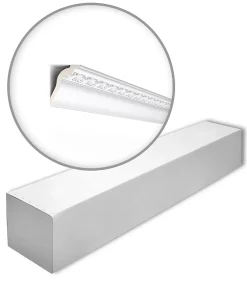Noel & Marquet Corniche NMC Z3-box ARSTYL 1 carton 12 pièces Moulure décorative- Moulure Et Rosace De Plafond