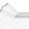 Cimaises Et Plus Corniche plafond C08 - 8x8x200cm (h x p x L) - moulure décorative polyuréthane- Moulure Et Rosace De Plafond