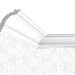 Cimaises Et Plus Corniche plafond C05 - 7x7x200cm (h x p x L) - moulure décorative polyuréthane- Moulure Et Rosace De Plafond