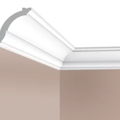 Cimaises Et Plus Corniche plafond C05 - 7x7x200cm (h x p x L) - moulure décorative polyuréthane- Moulure Et Rosace De Plafond