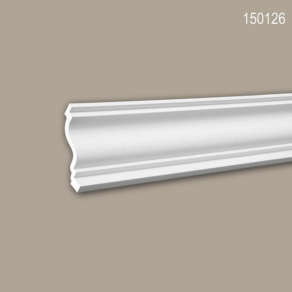 Profhome Moulure Et Rosace De Plafond<Corniche 150126 1 carton 8 pièces Moulure décorative