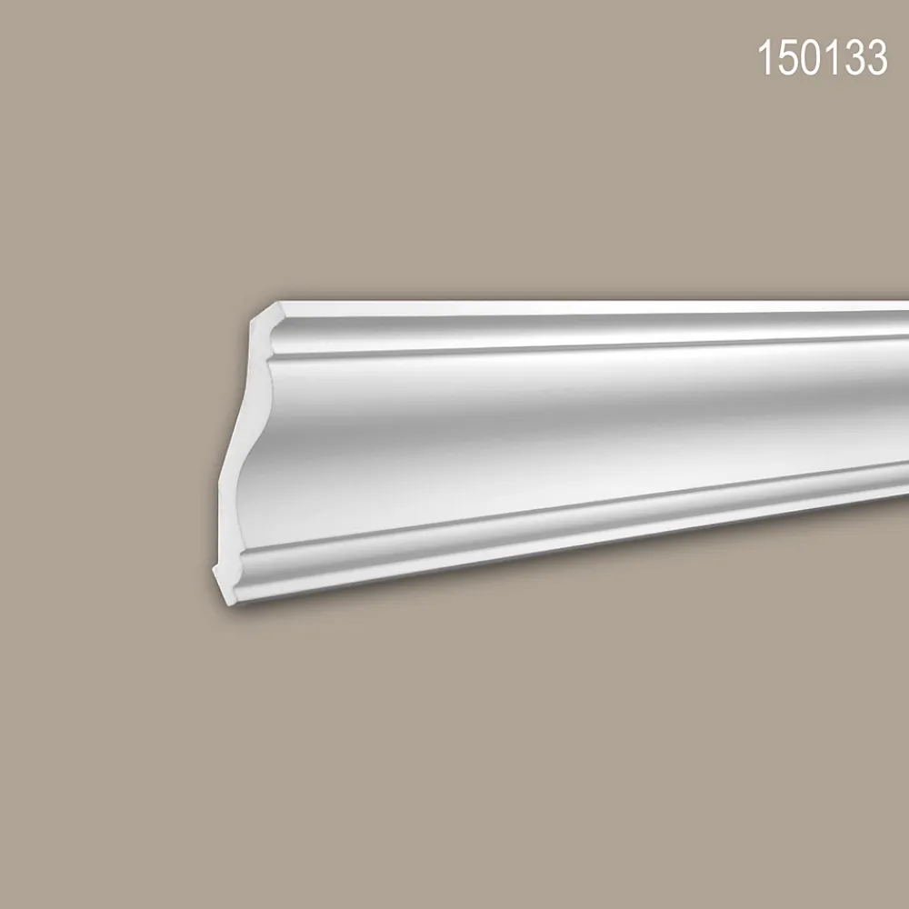 Profhome Corniche 150133 1 carton 6 pièces Moulure décorative- Moulure Et Rosace De Plafond