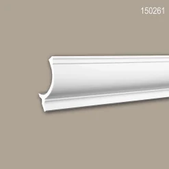 Profhome Corniche 150261 1 carton 6 pièces Moulure décorative- Moulure Et Rosace De Plafond