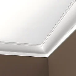 Profhome Corniche 150261 1 carton 6 pièces Moulure décorative- Moulure Et Rosace De Plafond
