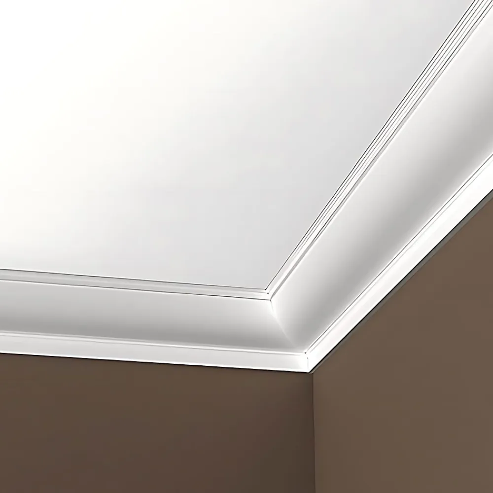 Profhome Corniche 150261 1 carton 6 pièces Moulure décorative- Moulure Et Rosace De Plafond