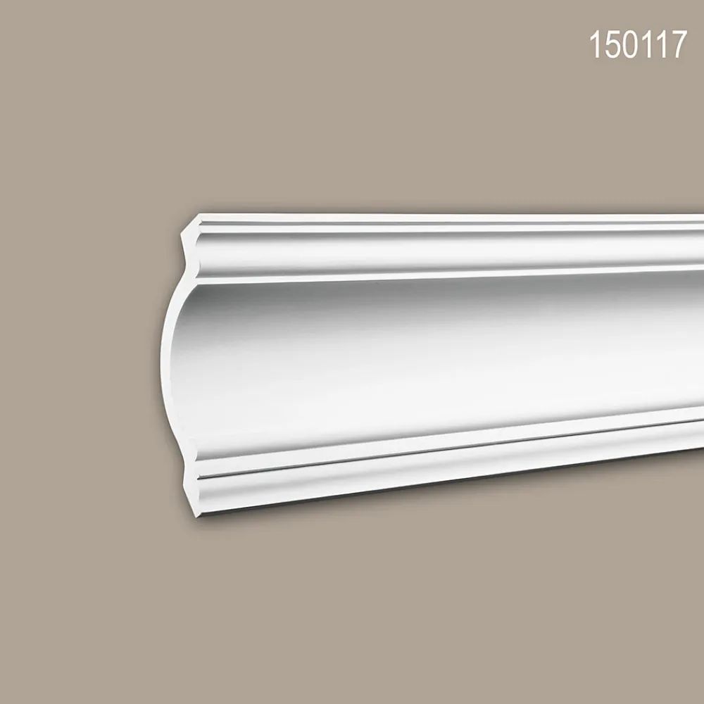 Profhome Moulure Et Rosace De Plafond<Corniche 150117 1 carton 8 pièces Moulure décorative