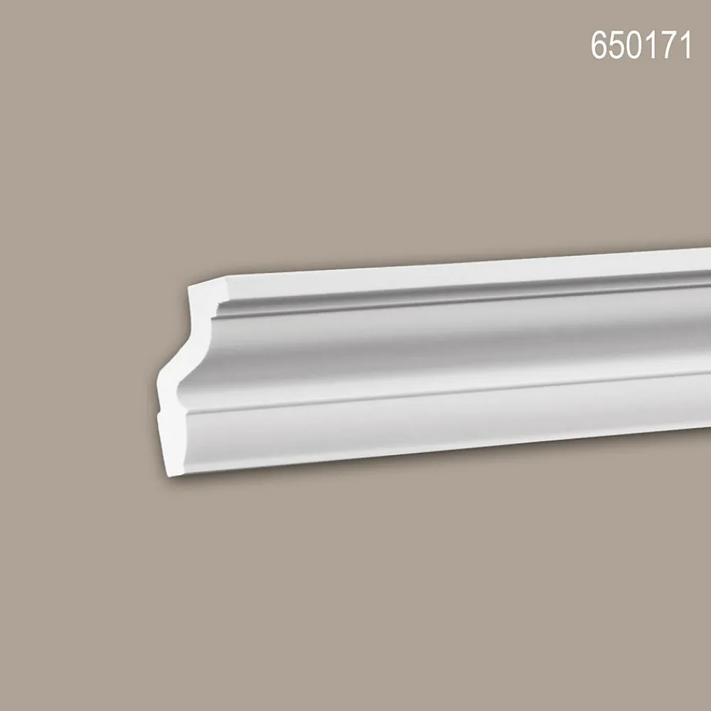 Profhome Corniche 650171 Moulure de plafond 2 m- Moulure Et Rosace De Plafond