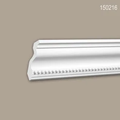 Profhome Corniche 150216 Moulure décorative Éclairage indirect- Moulure Et Rosace De Plafond