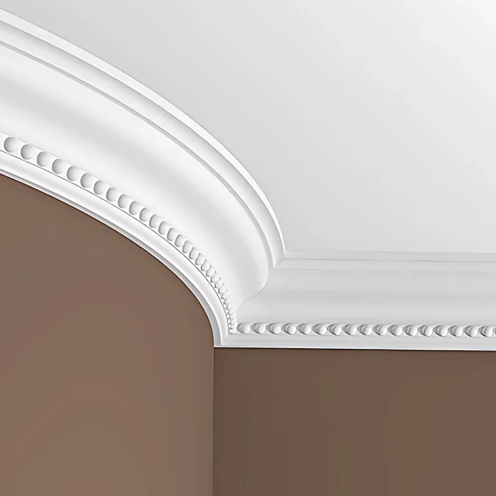 Profhome Corniche 150216 Moulure décorative Éclairage indirect- Moulure Et Rosace De Plafond