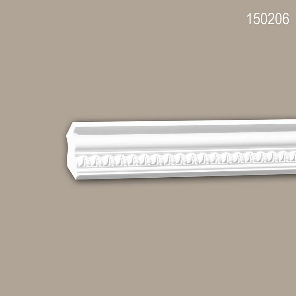 Profhome Corniche 150206 Moulure décorative- Moulure Et Rosace De Plafond