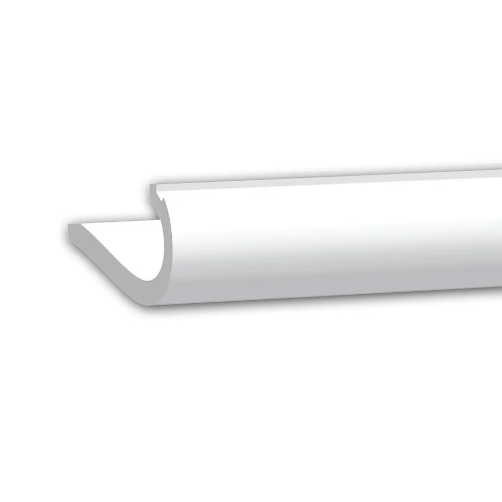 Profhome Moulure Et Rosace De Plafond<Corniche 150710 Moulure de plafond Corniche pour éclairage indirect 2 m