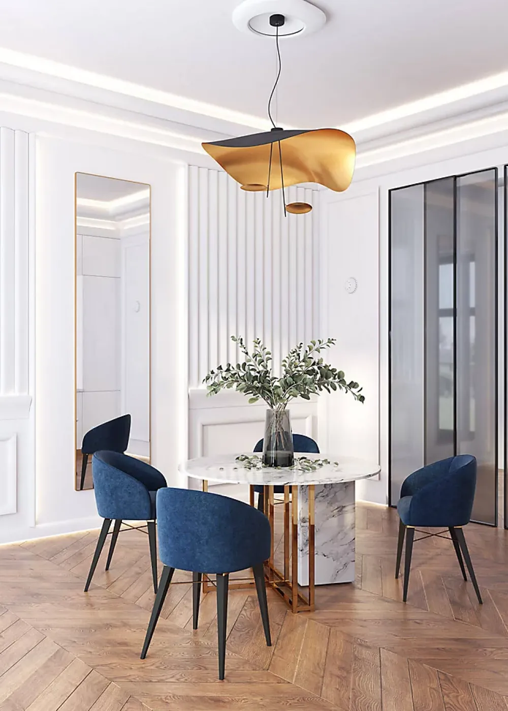 Profhome Moulure Et Rosace De Plafond<Corniche 150710 Moulure de plafond Corniche pour éclairage indirect 2 m