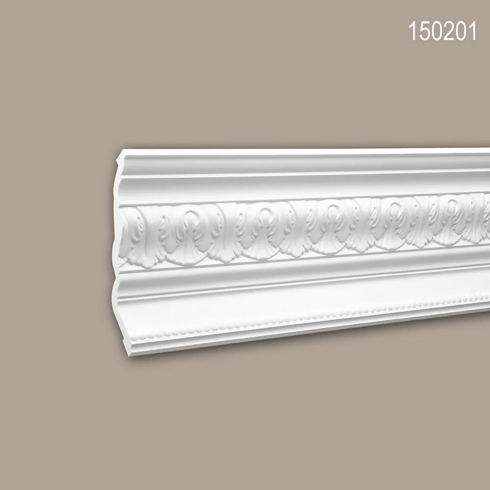 Profhome Corniche 150201 Moulure décorative- Moulure Et Rosace De Plafond
