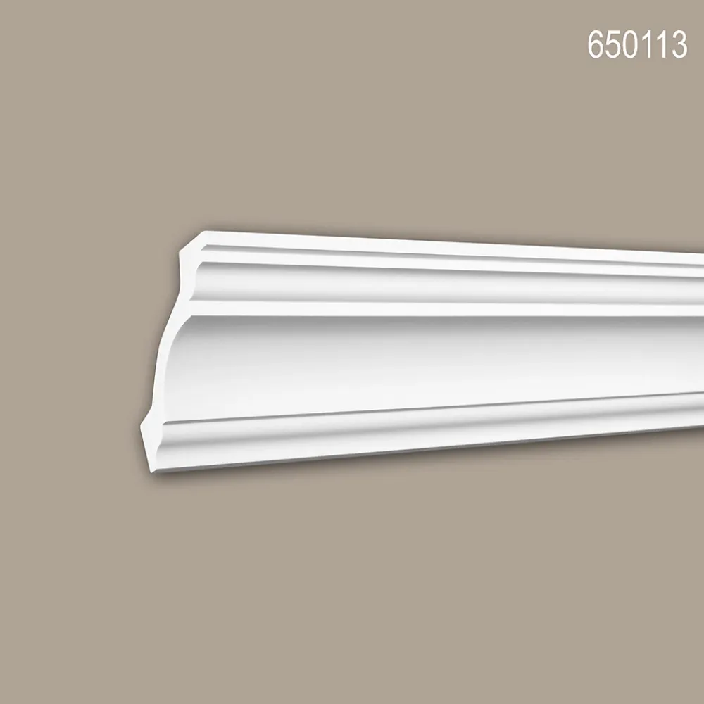 Profhome Corniche 650113 Moulure décorative- Moulure Et Rosace De Plafond