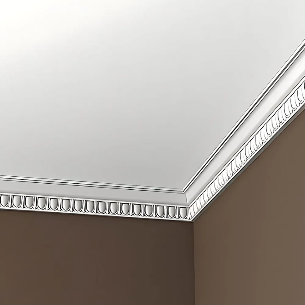Profhome Corniche 150112F Moulure décorative flexible- Moulure Et Rosace De Plafond