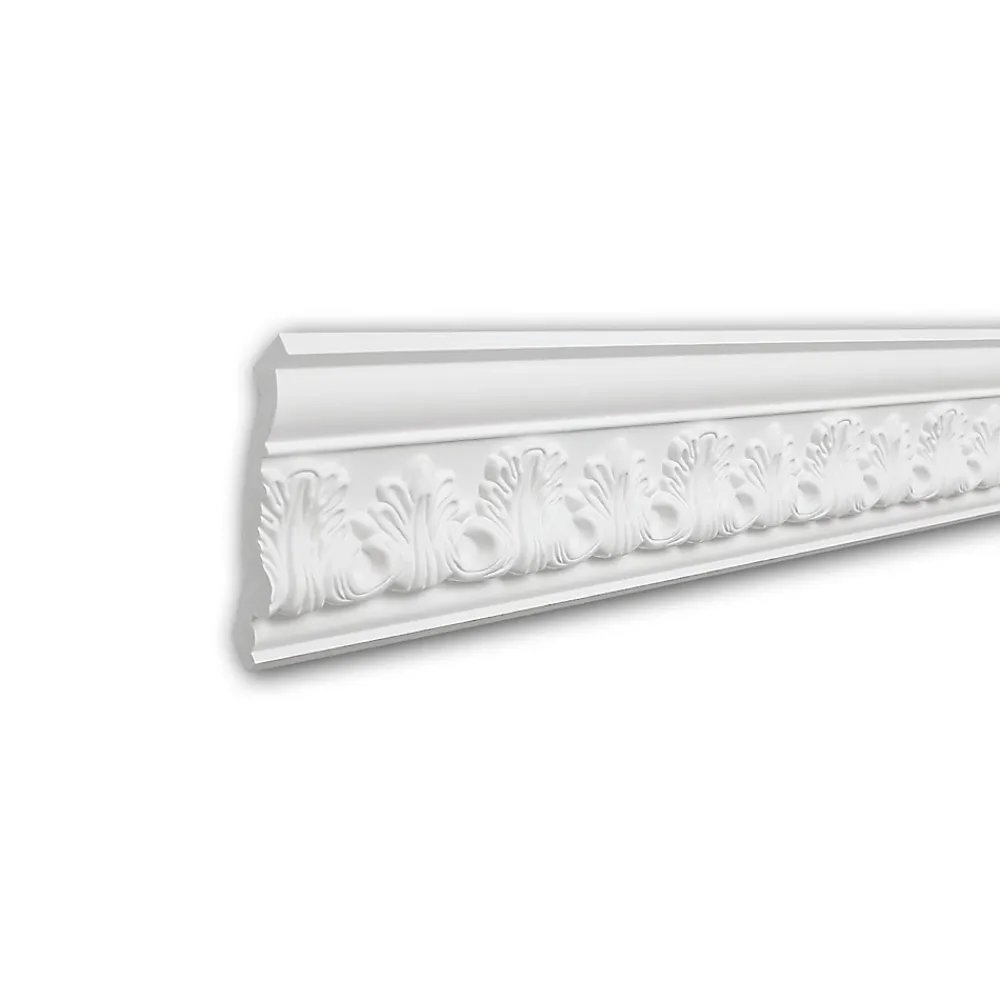 Profhome Moulure Et Rosace De Plafond<Corniche 150198F Moulure décorative flexible