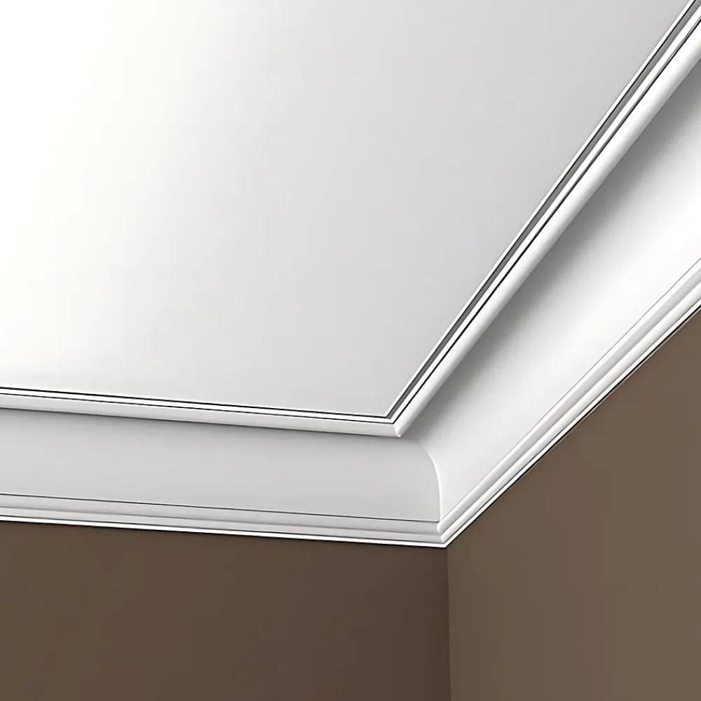 Profhome Moulure Et Rosace De Plafond<Corniche 150180F Moulure décorative flexible