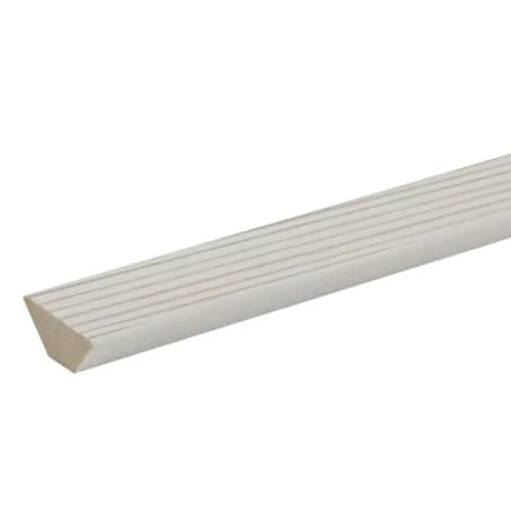 Lambris Mural<Corniche réssuyé bois blanc 250 x 17 cm