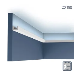 Orac Decor Moulure Et Rosace De Plafond<Corniches CX190-box AXXENT U-PROFILE 1 carton 4 pièces Moulures décoratives