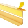 Quest Corniere d'angle interieur PVC 35x35mm Autocollante, 150 cm, or- Plinthe Pour Sol En Vinyle Et Pvc