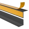 Quest Plinthe Pour Sol En Vinyle Et Pvc<Corniere d'angle interieur PVC 50x50mm Autocollante, 200 cm, gris foncé