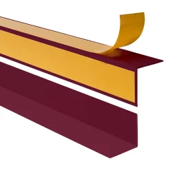 Quest Plinthe Pour Sol En Vinyle Et Pvc<Corniere d'angle interieur PVC 20x20mm Autocollante, 200 cm, bordeaux