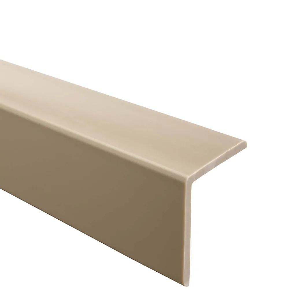Quest Plinthe Pour Sol En Vinyle Et Pvc<Corniere PVC 27x27mm - Profil d angle souple de protection, 165 cm, beige