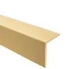 Quest Corniere PVC 35x35mm - Profil d angle souple de protection, 165 cm, crémeux- Plinthe Pour Sol En Vinyle Et Pvc