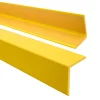 Quest Plinthe Pour Sol En Vinyle Et Pvc<Corniere PVC 35x35mm , Profile d angle autocollant, Protection murale, 70 cm, jaune